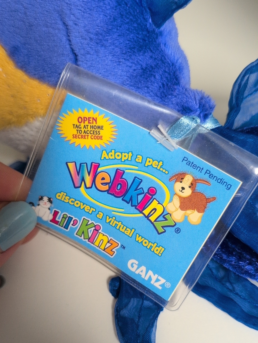 ♥️NWT♥️ Webkinz Lilkinz Purple Goldfish New With Sealed Code Y2k Collectible - Picture 3 of 4